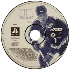 NHL Breakaway 98 - Disc (Europe) - 600x600