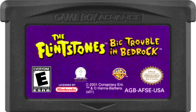 The Flintstones: Big Trouble in Bedrock - Cart - Front (North America) - 1000x574
