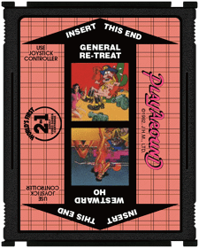 Custer's Revenge - Cart - Front (Europe) - 663x826
