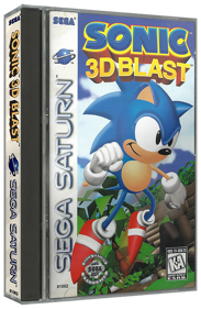 Sonic 3D Blast - Box - 3D (North America) - 787x1208