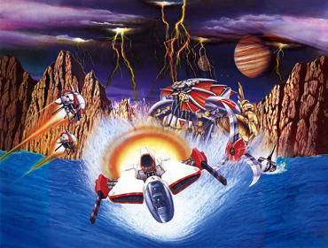 Lightening Force: Quest for the Darkstar - Poster (Japan) - 2458x1862