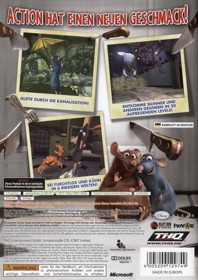 Ratatouille - Box - Back (Germany) - 1004x1422