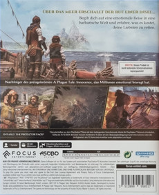 A Plague Tale: Requiem - Box - Back (Germany) - 1141x1392