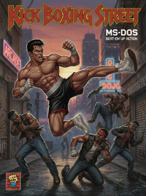 Kick Boxing Street - Fanart - Box - Front (World) - 687x920