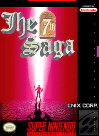 The 7th Saga - Fanart - Box - Front (North America) - 1534x2100