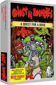 Ghost'n Zombies: A Quest for a Rose - Box - 3D (World) - 439x659