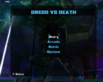 Judge Dredd: Dredd vs. Death - Screenshot - Game Select (World) - 640x512