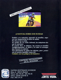 Dakar Moto - Box - Back (Spain) - 1420x1864