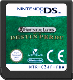 Professor Layton and the Unwound Future - Cart - Front (France) - 517x564