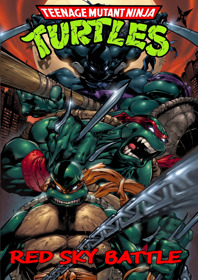 Teenage Mutant Ninja Turtles: Red Sky Battle - Fanart - Box - Front (World) - 1800x2550
