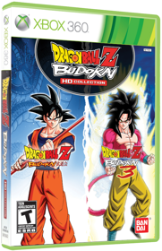 Dragon Ball Z: Budokai HD Collection - Box - 3D (North America) - 567x878