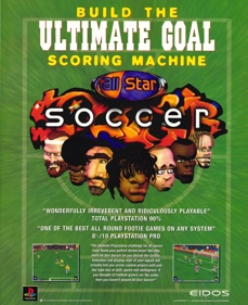 All Star Soccer - Advertisement Flyer - Front (United Kingdom) - 1794x2200