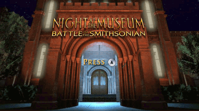 Night at the Museum: Battle of the Smithsonian: The Video Game - Screenshot - Game Title (World) - 2407x1344
