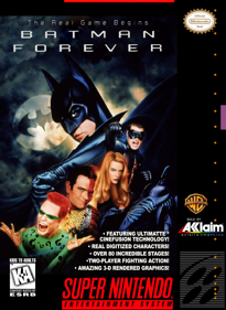 Batman Forever - Fanart - Box - Front (North America) - 1534x2100