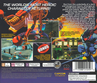 Strider 2 - Box - Back (North America) - 1619x1388