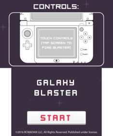 Galaxy Blaster - Screenshot - Game Title (World) - 400x480