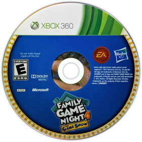 Hasbro Family Game Night 4: The Game Show - Disc (North America) - 1035x1035