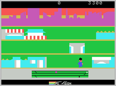 Keystone Kapers - Screenshot - Game Over (North America) - 256x192