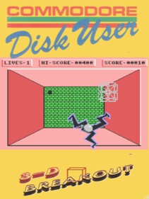 3-D Breakout - Fanart - Box - Front (World) - 1034x1376