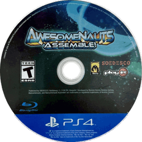 Awesomenauts Assemble! - Disc (North America) - 1228x1228