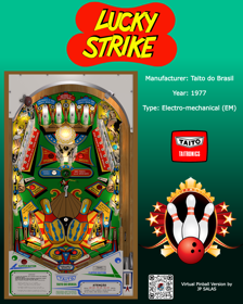 Lucky Strike (Taito do Brasil) - Fanart - Box - Front (World) - 2400x3000