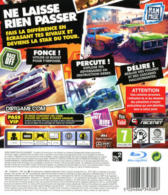 DiRT: Showdown - Box - Back (France) - 1280x1480
