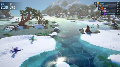 Lonely Mountains: Snow Riders - Screenshot - Gameplay (World) - 3840x2160
