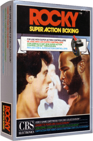 Rocky Super Action Boxing - Box - 3D (Europe) - 439x659