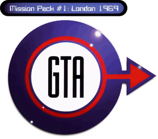 Grand Theft Auto: Mission Pack #1: London 1969 - Clear Logo (World) - 2400x2118