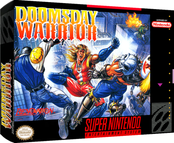 Doomsday Warrior - Box - 3D (North America) - 897x738