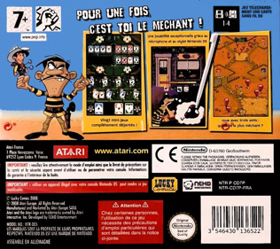 Lucky Luke: The Daltons - Box - Back (France) - 975x867
