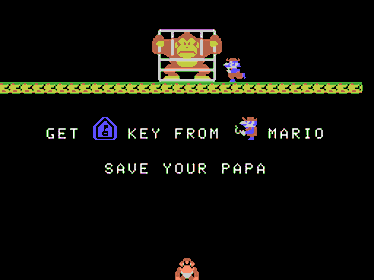 Donkey Kong Jr. - Screenshot - Gameplay (North America) - 256x192