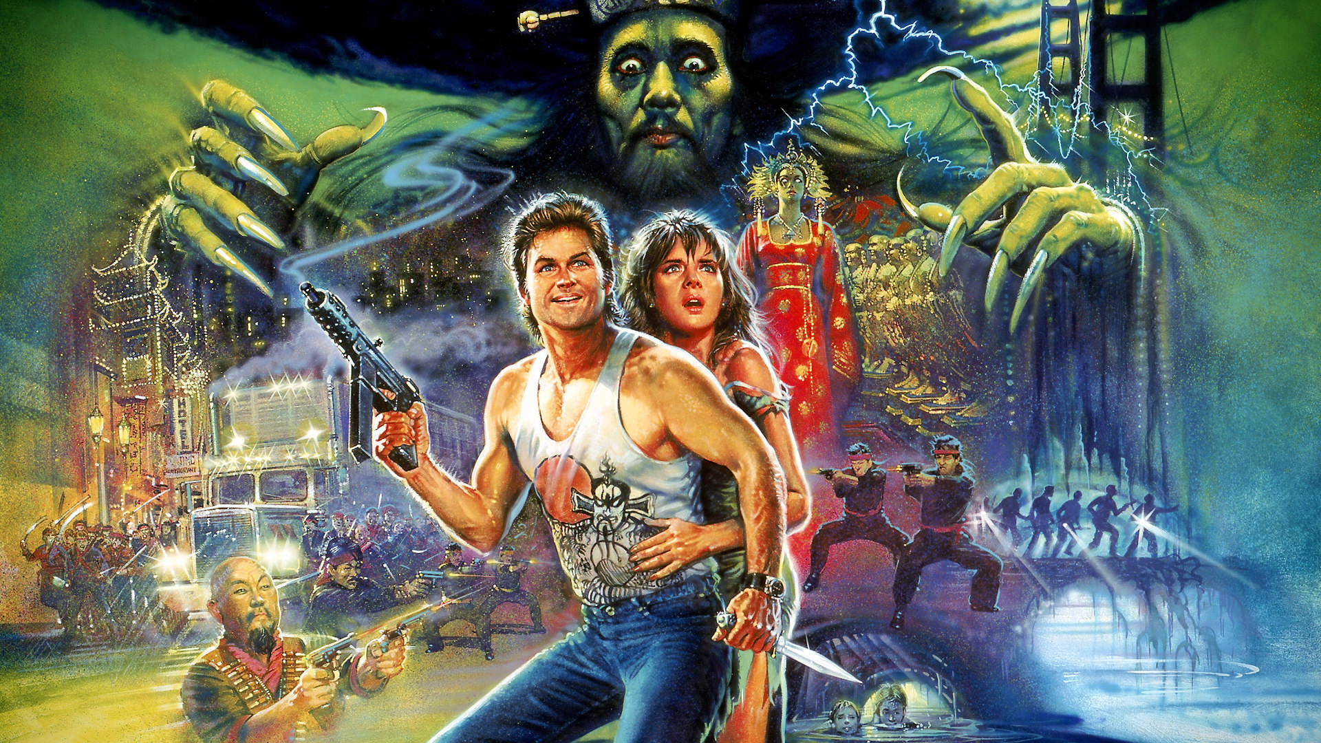 Illustration of Big Trouble In Little China (VPX Pinball Wizards)