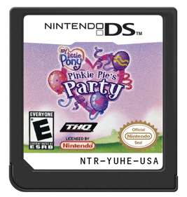 My Little Pony: Pinkie Pie's Party - Cart - Front (North America) - 571x600