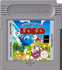 Adventures of Lolo - Cart - Front (Europe) - 994x1132