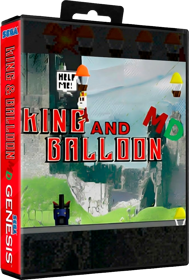 King & Balloon MD - Box - 3D (North America) - 674x1000
