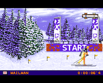 Winter Olympics: Lillehammer '94 - Screenshot - Gameplay (Europe) - 320x256