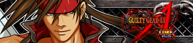Guilty Gear XX Accent Core Plus - Banner (World) - 420x95