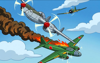 1942 - Fanart - Background (North America) - 4056x2552