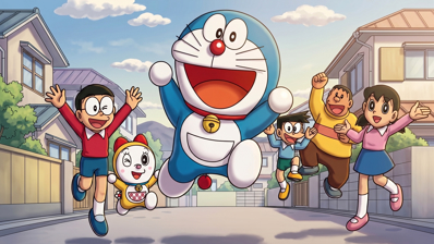 Doraemon: Nobita to Yousei no Kuni - Fanart - Background (Japan) - 2612x1469