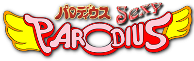 Sexy Parodius - Clear Logo (World) - 400x126