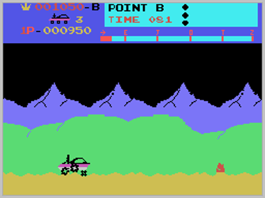 Moon Patrol (Prototype) - Screenshot - Gameplay (World) - 256x192