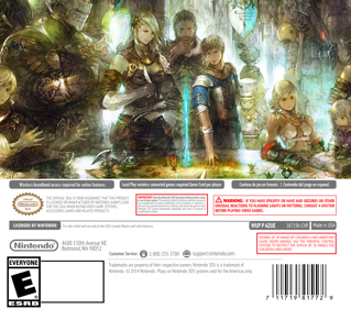 Pictlogica Final Fantasy Nearly Equal - Fanart - Box - Back (World) - 1558x1370