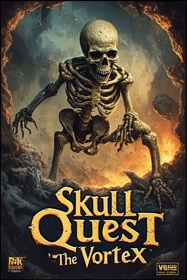 Skull Quest II: The Vortex - Fanart - Box - Front (World) - 512x768
