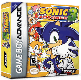 Sonic Advance 3 - Box - 3D (North America) - 1016x998