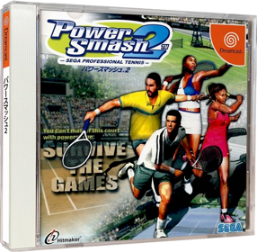 Sega Sports Tennis 2K2 - Box - 3D (Japan) - 1045x1024