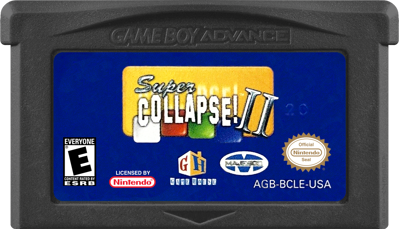 Super Collapse! II - Cart - Front (North America) - 1000x574