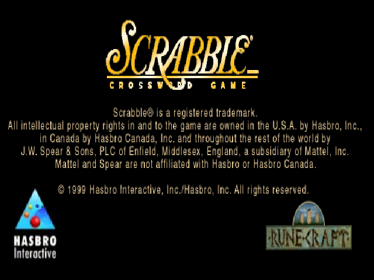 Scrabble: Crossword Game - Screenshot - Game Title (North America) - 640x480