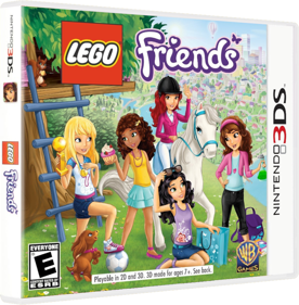 LEGO Friends - Box - 3D (North America) - 841x856