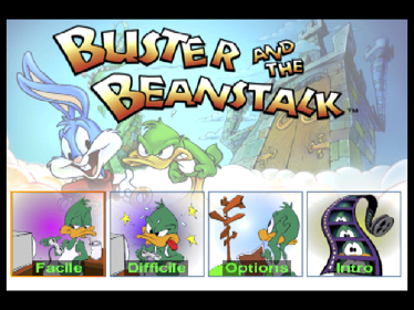 Tiny Toon Adventures: The Great Beanstalk - Screenshot - Game Title (Europe) - 640x480